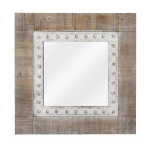 Square Wood Mirror 03 (2)